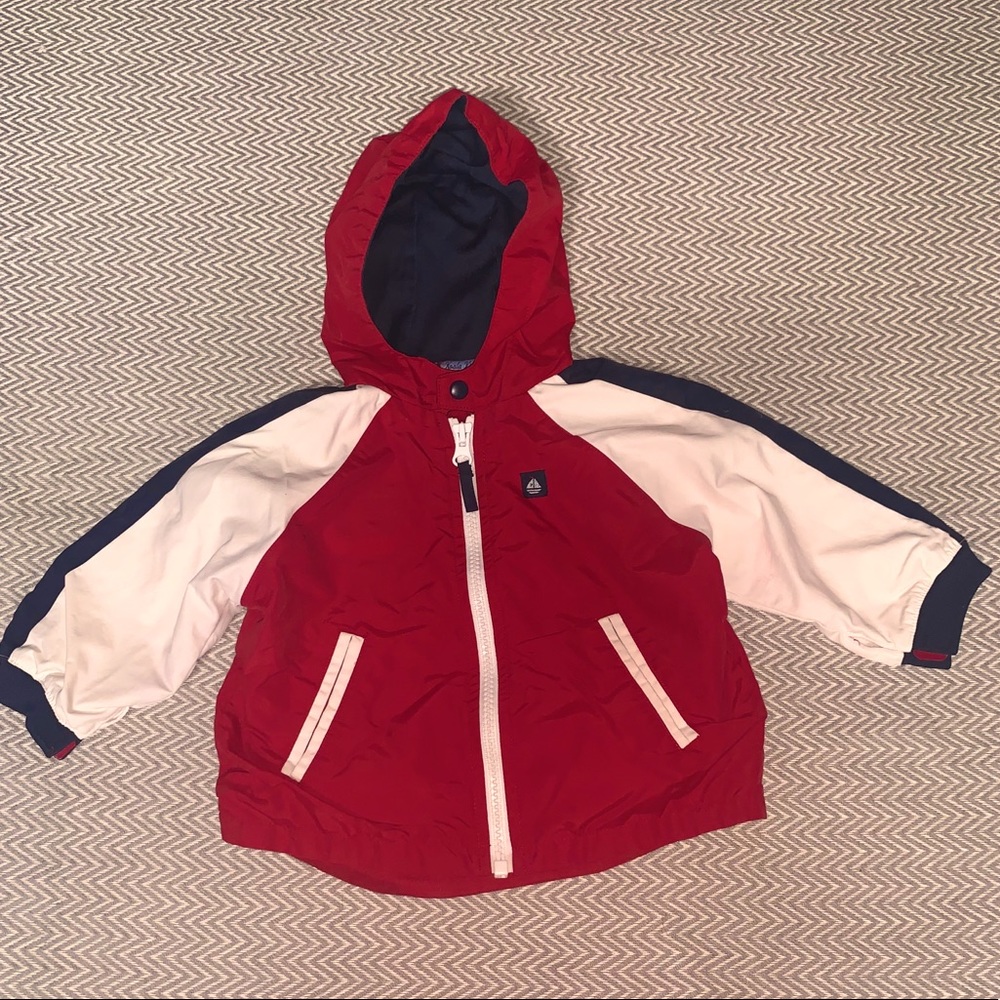 Boys 12mo hooded windbreaker